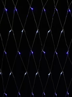 Clearance Christmas Warehouse 180 Blue & Cool White Led Concave Bulb Christmas Net Light - 1.8M X 1.8M