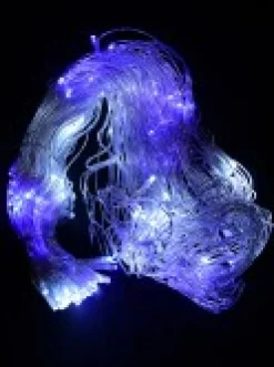 Clearance Christmas Warehouse 180 Blue & Cool White Led Concave Bulb Christmas Net Light - 1.8M X 1.8M