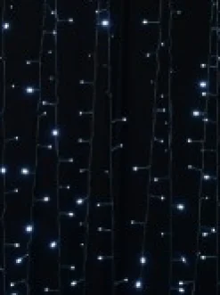 Shop Christmas Warehouse 1000 Cool White Concave Bulb Led Christmas Fairy String Lights - 50M