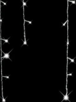 Best Sale Christmas Warehouse 420 Cool White Concave Bulb Led Christmas Icicle String Light - 10M