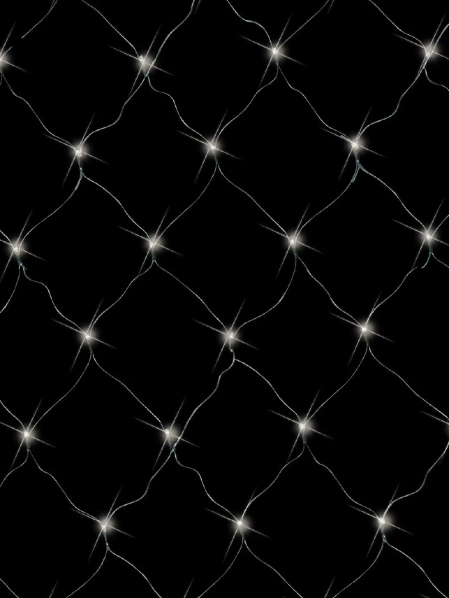 Discount Christmas Warehouse 96 Cool White Led Concave Bulb Christmas Net Light - 1.3M X 2.1M