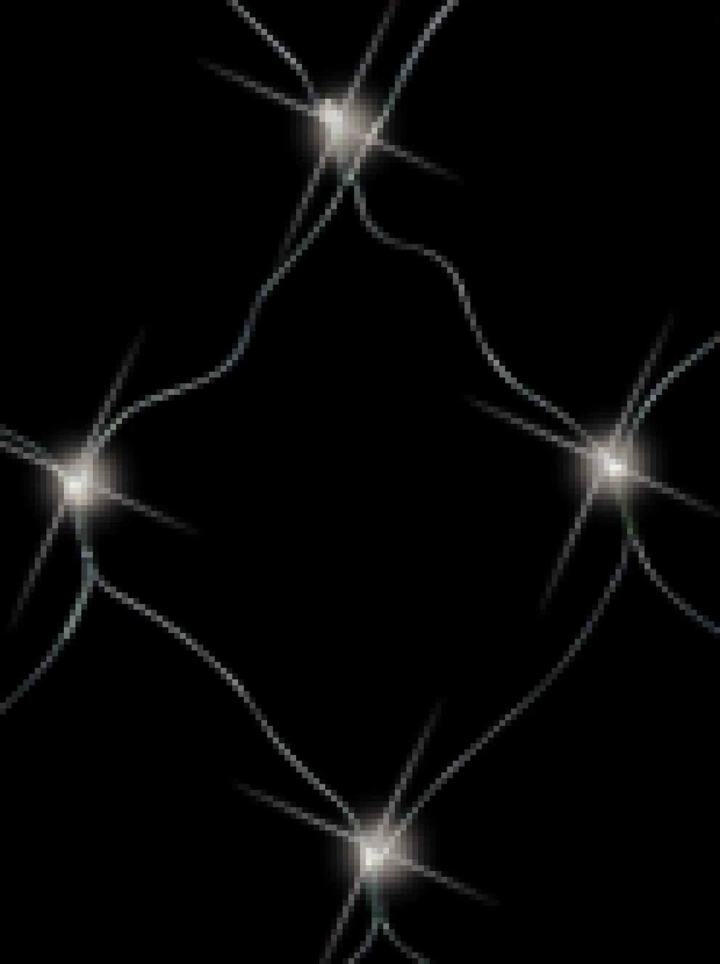 Discount Christmas Warehouse 96 Cool White Led Concave Bulb Christmas Net Light - 1.3M X 2.1M
