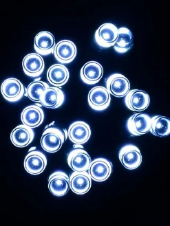 Flash Sale Christmas Warehouse 500 Cool White Led Concave Bulb Christmas Fairy String Lights - 25M
