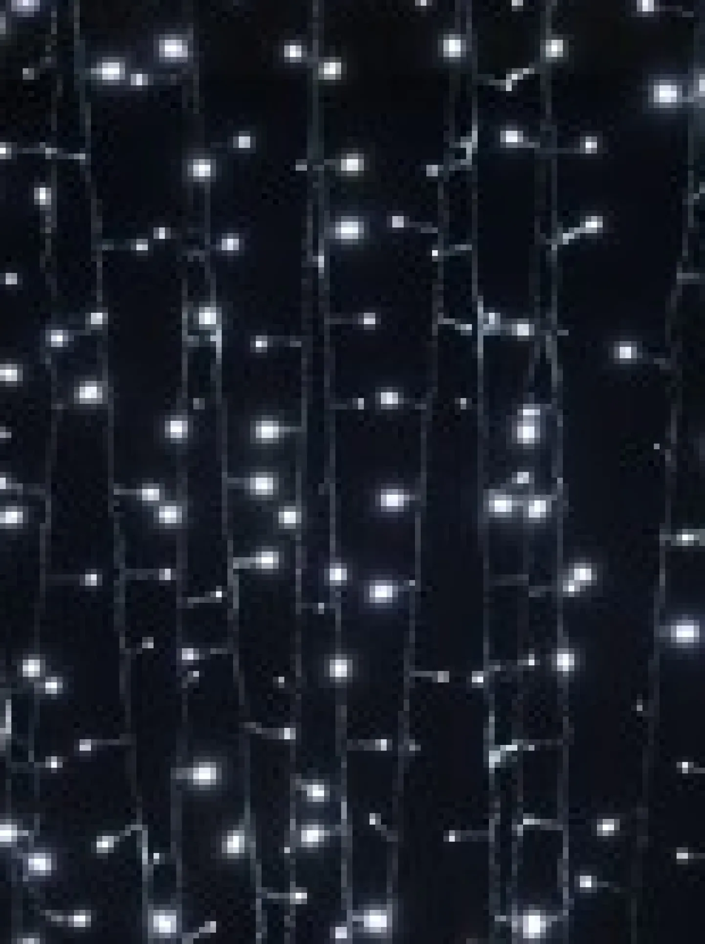 Flash Sale Christmas Warehouse 500 Cool White Led Concave Bulb Christmas Fairy String Lights - 25M