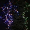 Store Christmas Warehouse 500 Multi Colour Concave Bulb Led String Fairy Solar Lights - 50M