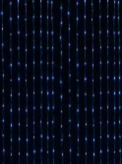 New Christmas Warehouse 240 Smart Multi Colour Led Seed Bulb Waterfall Christmas Curtain Light - 1.8M