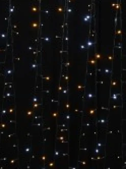Hot Christmas Warehouse 1000 Warm & Cool White Led Concave Bulb Christmas Fairy String Lights - 50M