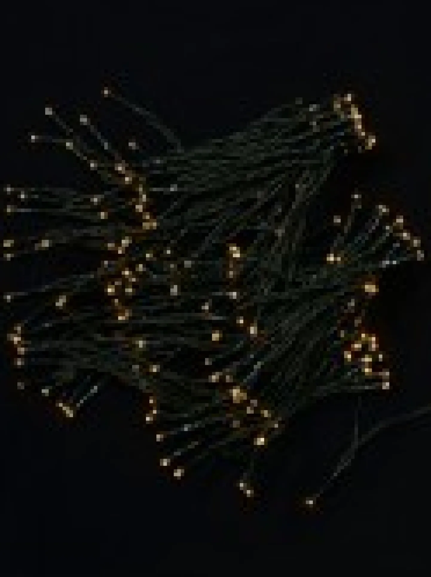 New Christmas Warehouse 500 Warm White Concave Led Bulb Solar Powered String Fairy Lights - 50M