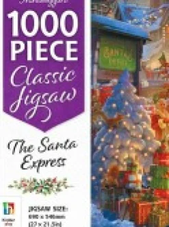 Cheap Christmas Warehouse All Aboard The Santa Express Christmas Jigsaw Puzzle - 1000 Pieces