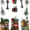Outlet Christmas Warehouse Carollers In Illuminated Town Centre Christmas Village Figurines - 11 Piece Set