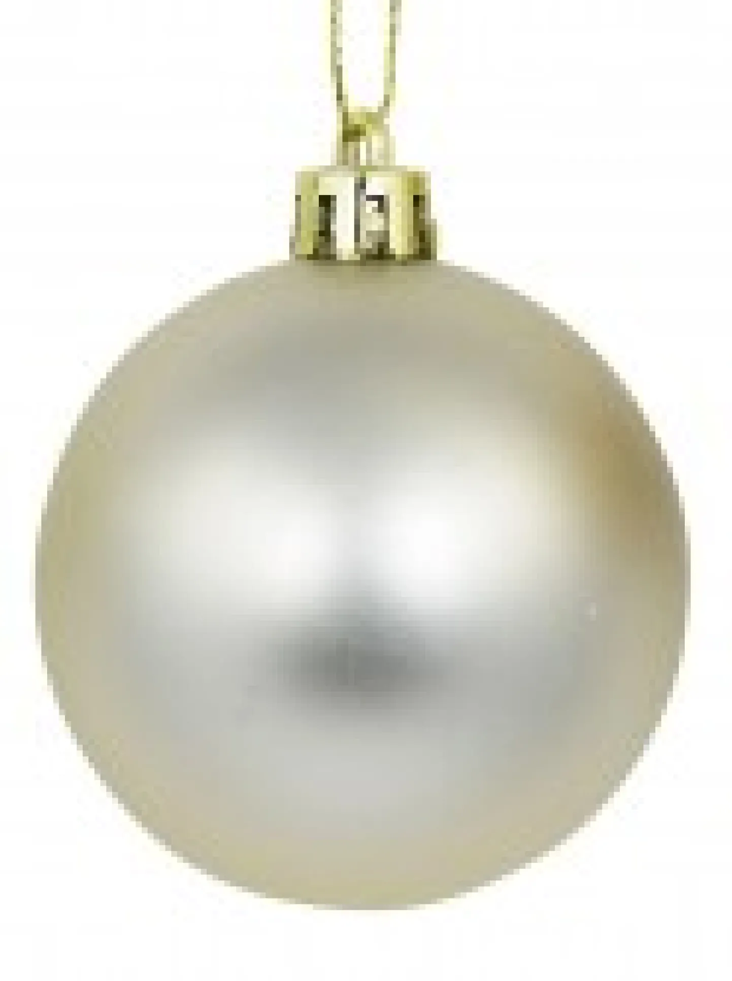 Fashion Christmas Warehouse Champagne Glitter, Matte & Metallic Christmas Baubles - 12 X 60Mm