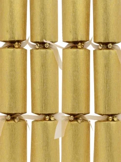 Cheap Christmas Warehouse Christmas Jingle Gold Glitter Thread Look Design Bon Bons - 6 X 35Cm