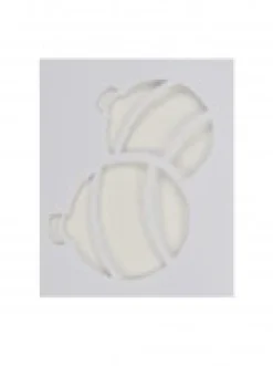 Clearance Christmas Warehouse Christmas Themes Reusable Spray Snow Stencil Christmas Decorations - 24Cm