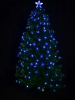 Flash Sale Christmas Warehouse Enchanting Dynamic & Static Colour Led Christmas Tree With 254 Tips - 1.8M