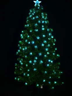Store Christmas Warehouse Enchanting Dynamic & Static Colour Led Christmas Tree With 183 Tips - 1.5M