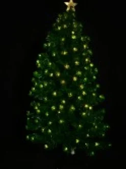 Store Christmas Warehouse Enchanting Dynamic & Static Colour Led Christmas Tree With 183 Tips - 1.5M