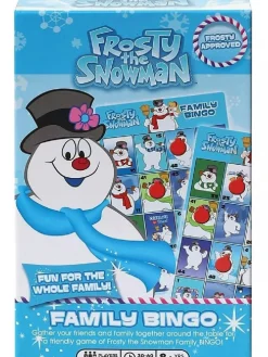 Fashion Christmas Warehouse Frosty The Snowman Family Bingo Christmas Game - 2 To 18 Players