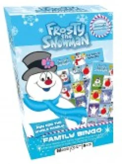 Fashion Christmas Warehouse Frosty The Snowman Family Bingo Christmas Game - 2 To 18 Players