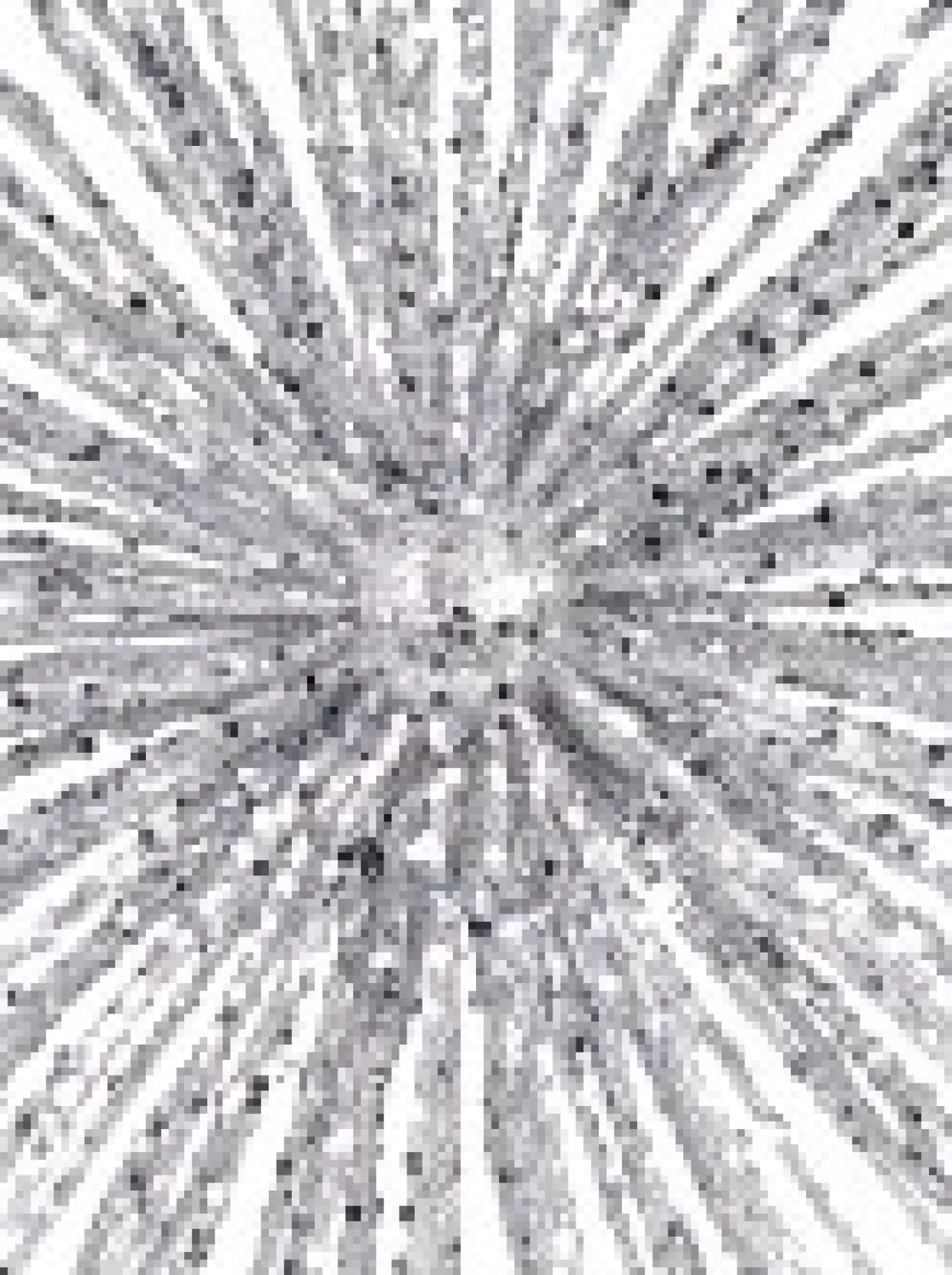 Cheap Christmas Warehouse Glittered Silver Starburst Christmas Tree Topper Decoration - 38Cm