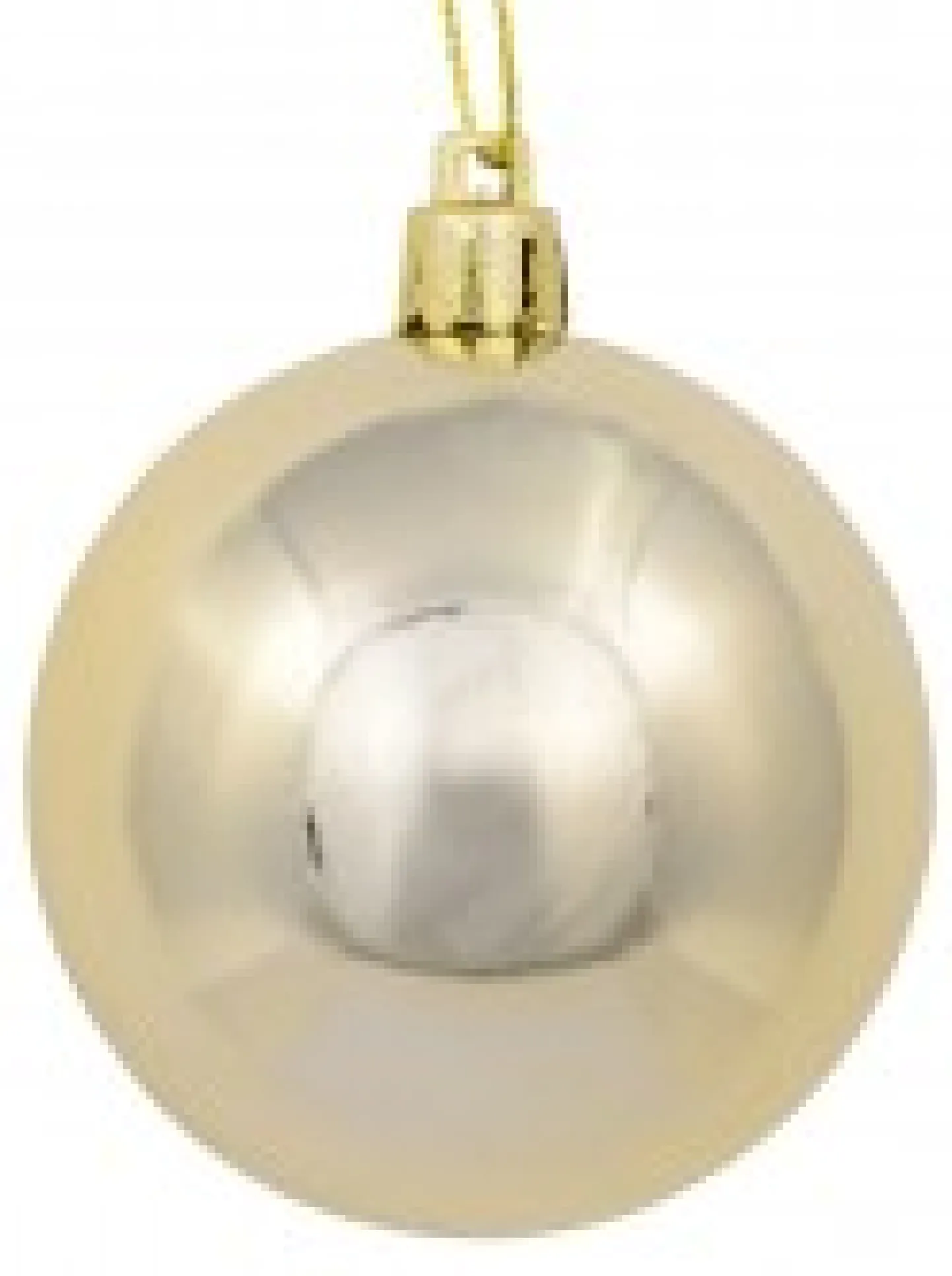 Flash Sale Christmas Warehouse Gold, Champagne & Rose Gold Metallic & Matte Christmas Baubles - 12 X 60Mm