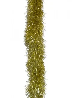 Cheap Christmas Warehouse Gold Metallic 8Ply Classic Christmas Tinsel Garland - 10Cm X 5M