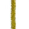 Online Christmas Warehouse Gold Metallic 6Ply Classic Christmas Tinsel Garland - 50Mm X 5M