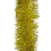 Best Christmas Warehouse Gold Metallic 8Ply Classic Christmas Tinsel Garland - 15Cm X 5M