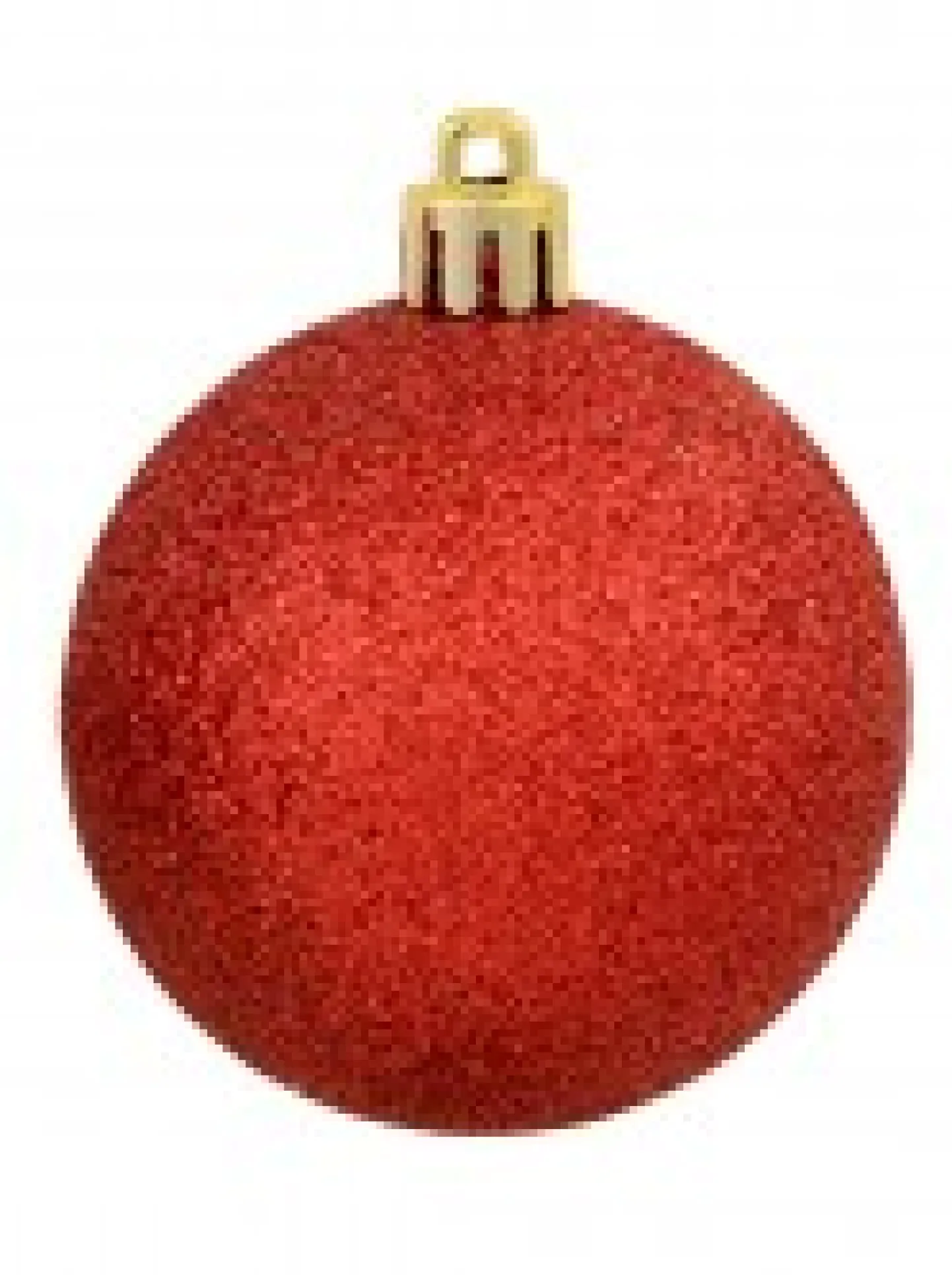 Best Christmas Warehouse Green & Red Christmas Baubles With 4 Glitter Designs & Shiny - 9 X 60Mm