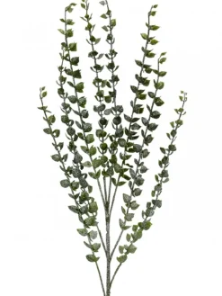 Hot Christmas Warehouse Green Baby Blue Eucalyptus Leaves Decorative Christmas Spray Stem - 80Cm