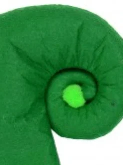 Hot Christmas Warehouse Green Curl Top Felt Traditional Christmas Elf Hat - One Size Fits Most