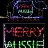 Sale Christmas Warehouse Merry Aussie Christmas Coat Of Arms Led Rope Light Silhouette - 1.93M