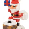 Best Christmas Warehouse Nanoblocks Santa Claus On The Chimney Christmas Toy - Nbc_127 160 Piece
