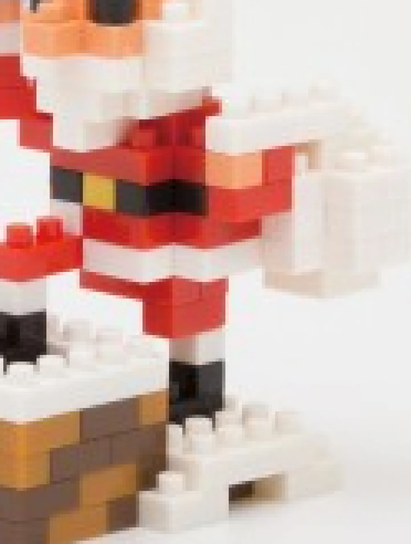 Best Christmas Warehouse Nanoblocks Santa Claus On The Chimney Christmas Toy - Nbc_127 160 Piece