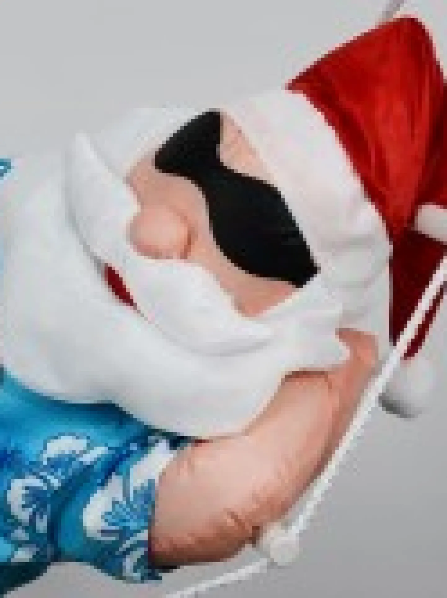 Cheap Christmas Warehouse Padded Summer Christmas Hammock Santa Outdoor Hanging Decoration - 65Cm