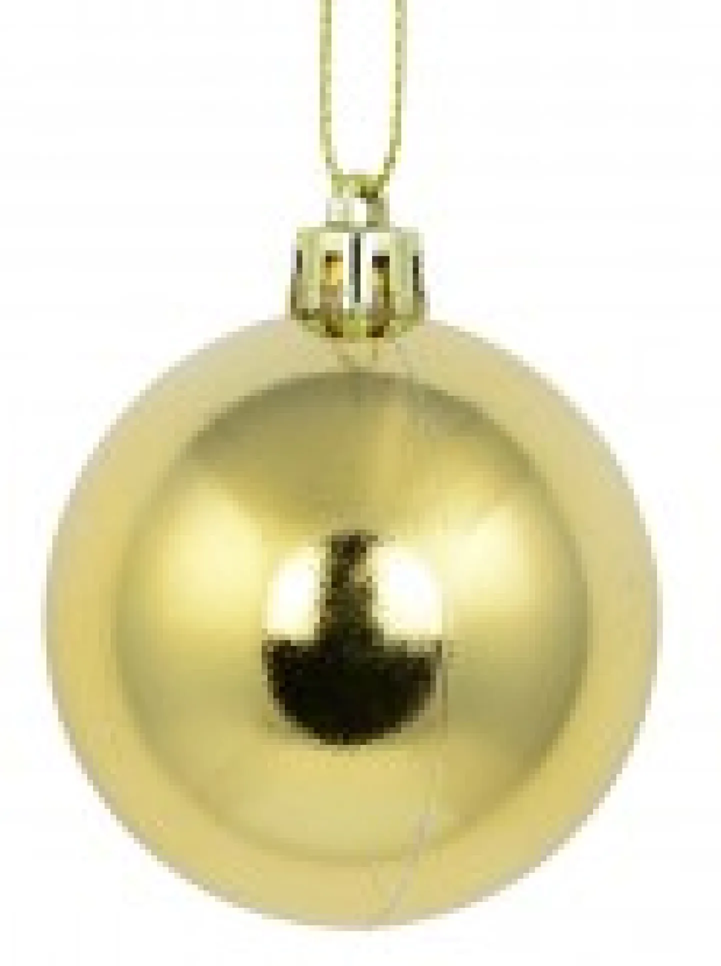 Shop Christmas Warehouse Red Glittered, Green Matte & Gold Metallic Christmas Baubles - 12 X 60Mm