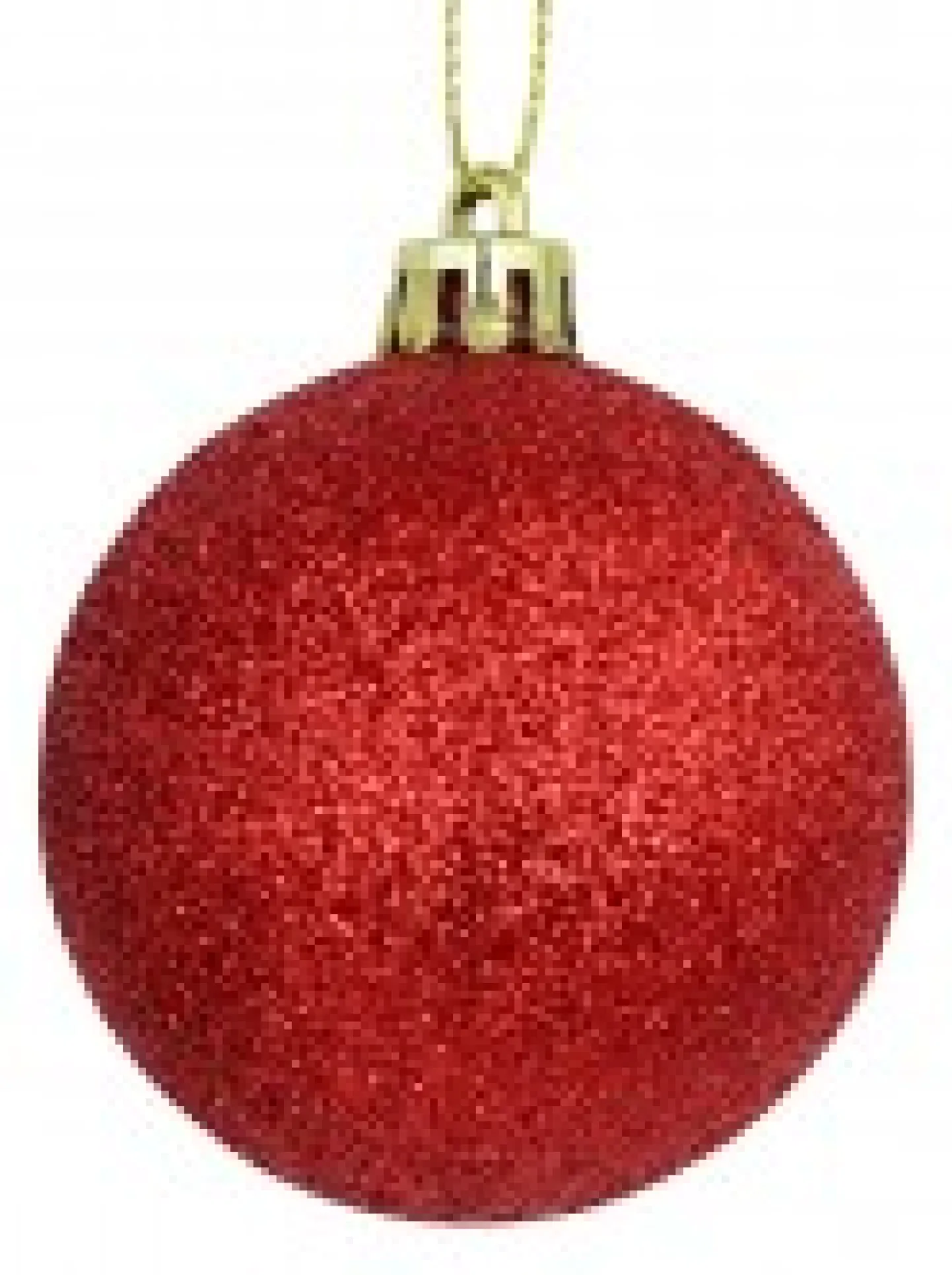 Shop Christmas Warehouse Red Glittered, Green Matte & Gold Metallic Christmas Baubles - 12 X 60Mm