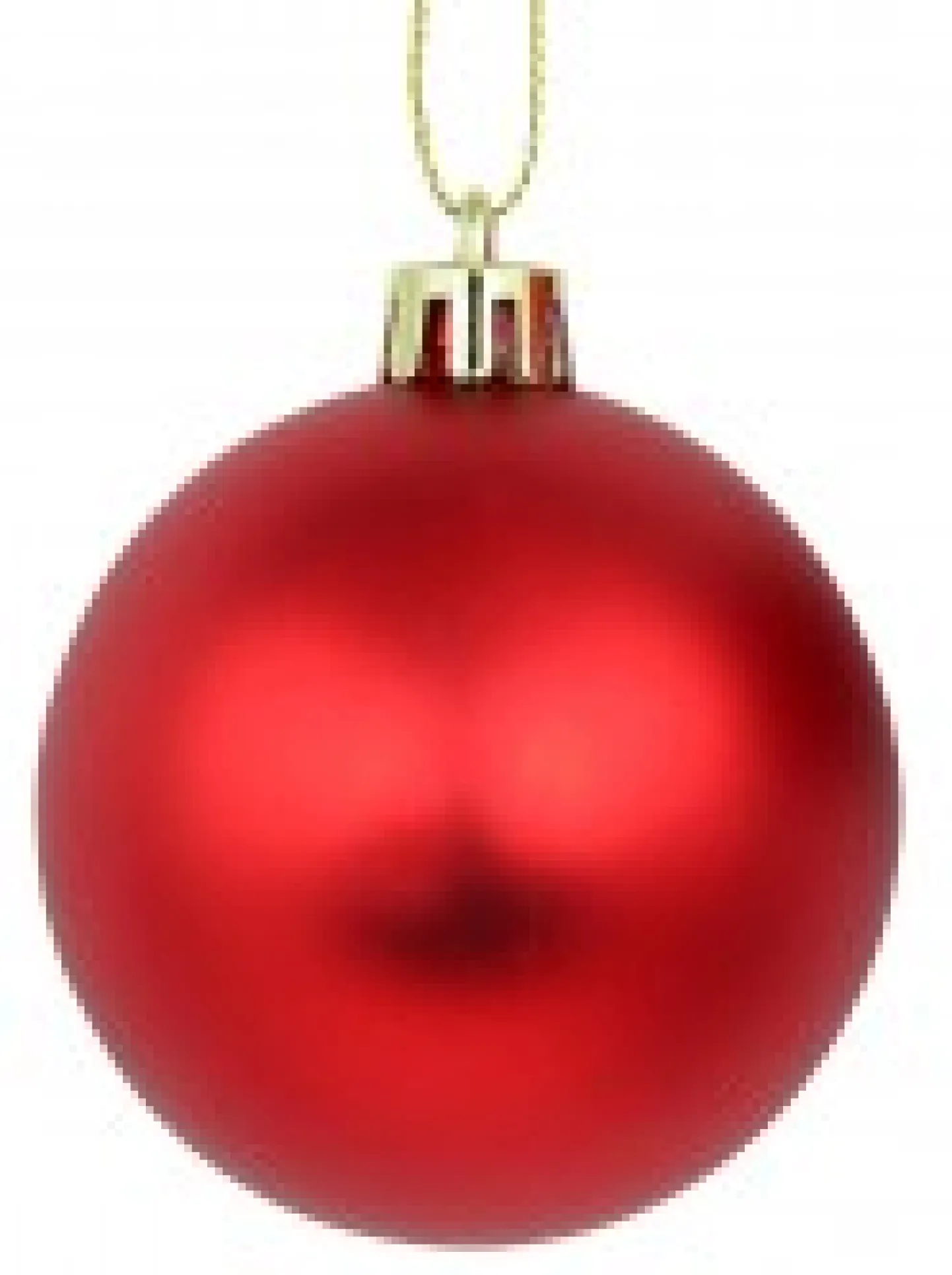 Best Christmas Warehouse Red Glittered, Matte & Metallic Christmas Bauble Decorations - 12 X 60Mm