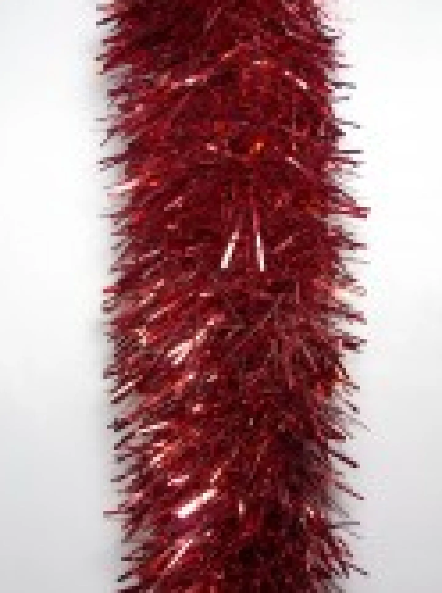 Best Christmas Warehouse Red Metallic 8Ply Classic Christmas Tinsel Garland - 10Cm X 5M
