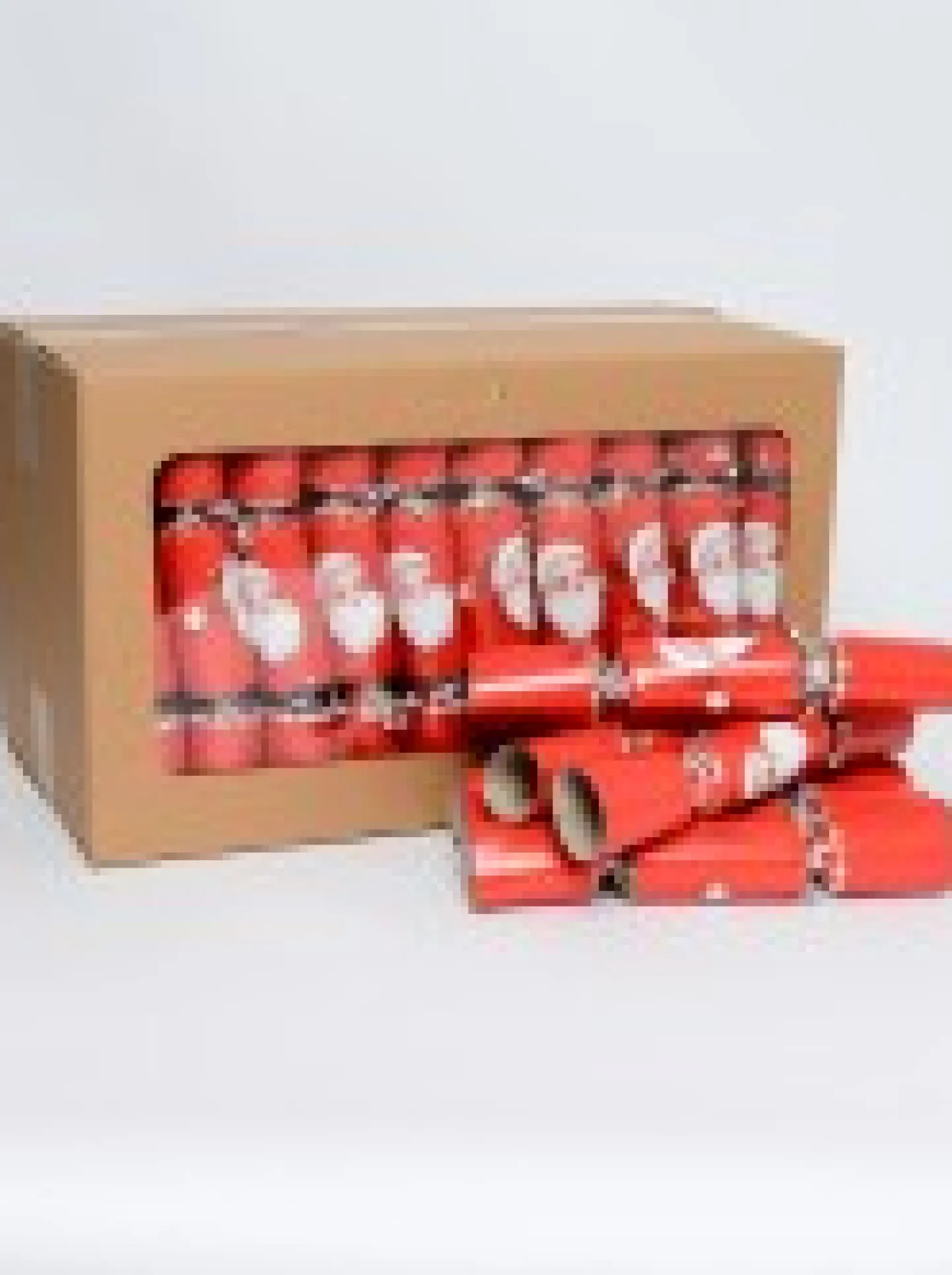 Flash Sale Christmas Warehouse Rosy Red Cheek Traditional Jolly Santa Christmas Cracker Bon Bons - 50 X 30Cm