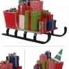Sale Christmas Warehouse Santa's Sled With Christmas Presents Life Size Resin Decoration Ornament - 1.3M