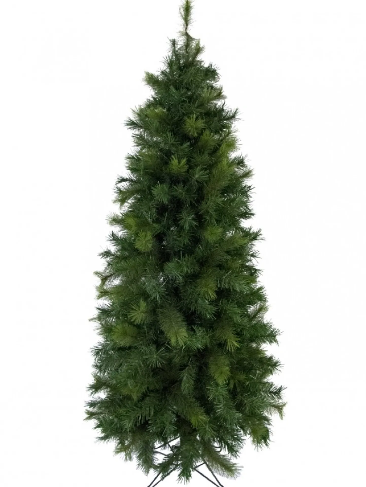 Cheap Christmas Warehouse Slimline Pine Traditional Christmas Tree With 826 Tips - 2.3M