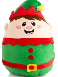 Outlet Christmas Warehouse Smooshos Pals Soft & Jolly Elf Christmas Plush Toy - 22Cm