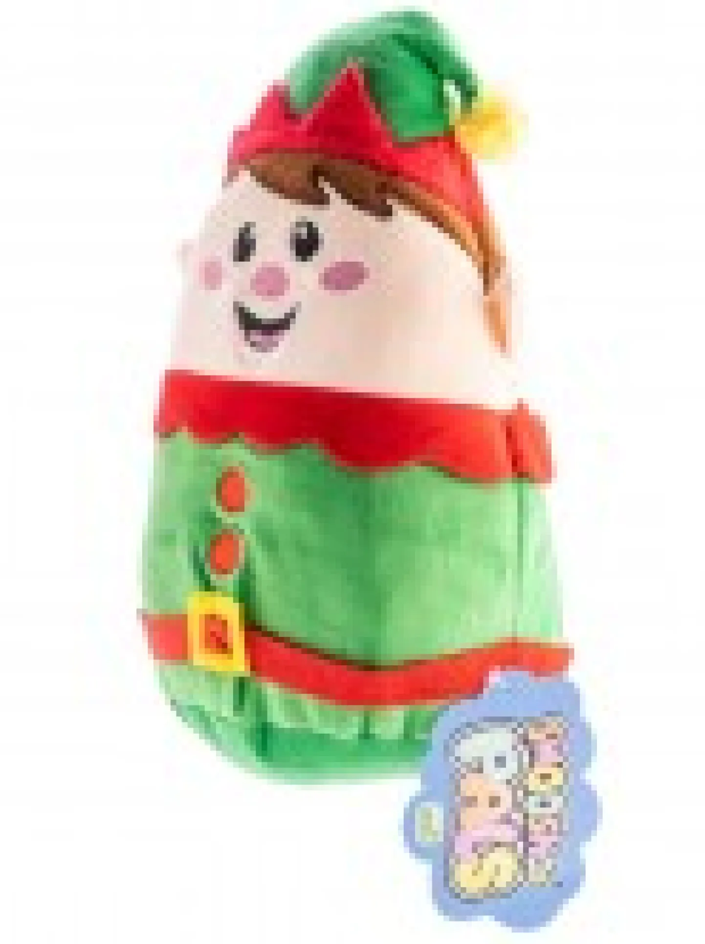 Outlet Christmas Warehouse Smooshos Pals Soft & Jolly Elf Christmas Plush Toy - 22Cm