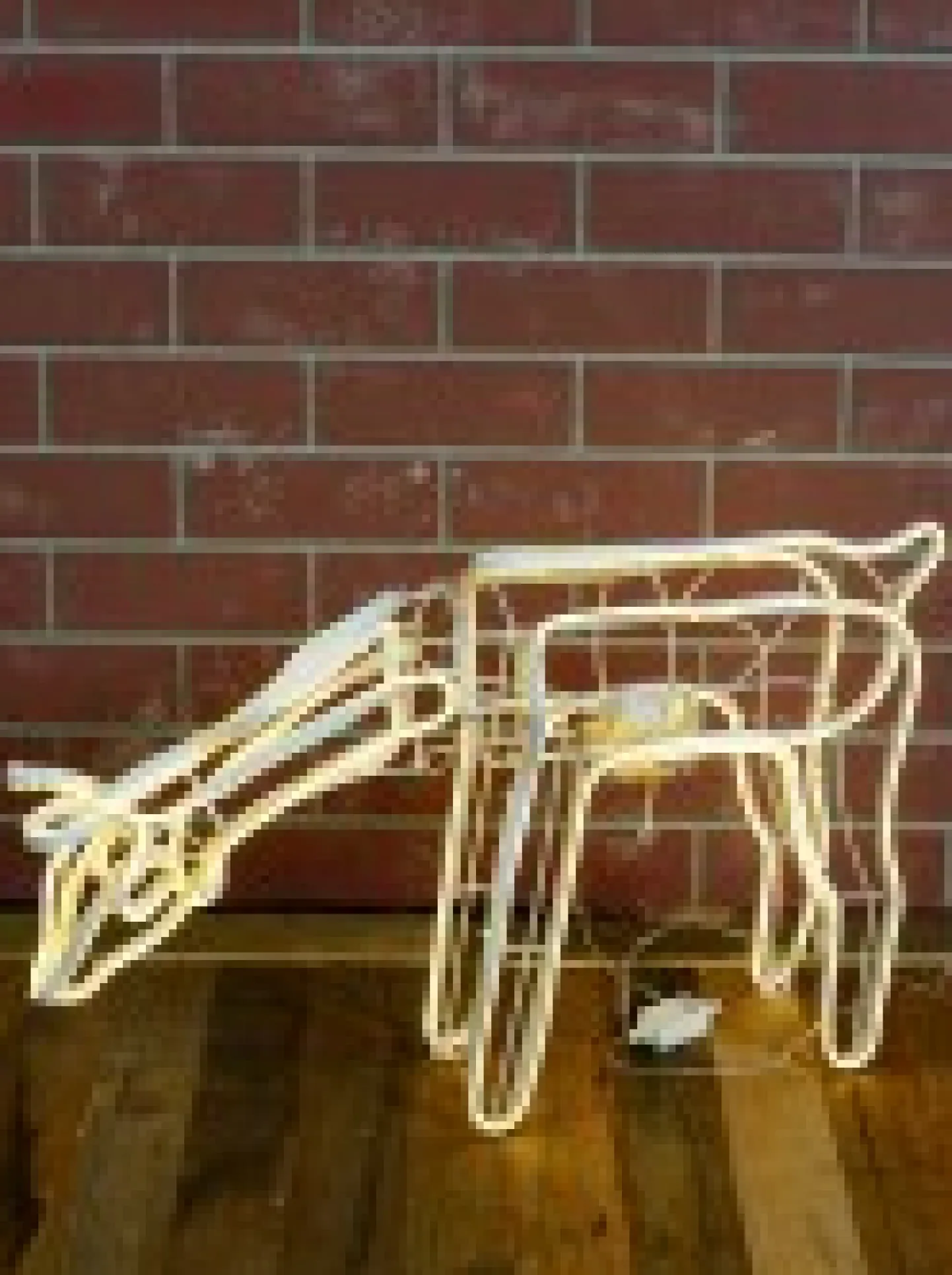 Flash Sale Christmas Warehouse Warm White Animated Grazing Reindeer Neon Christmas Light Display - 77Cm